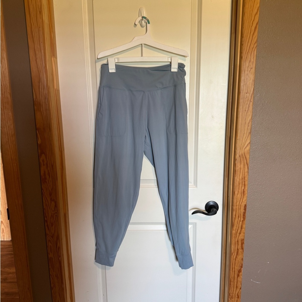 Women Size Medium Stylish Light‎ Blue Joggers